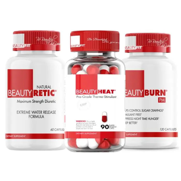 3 Bottles of weight loss method for women BeautyFit Australia