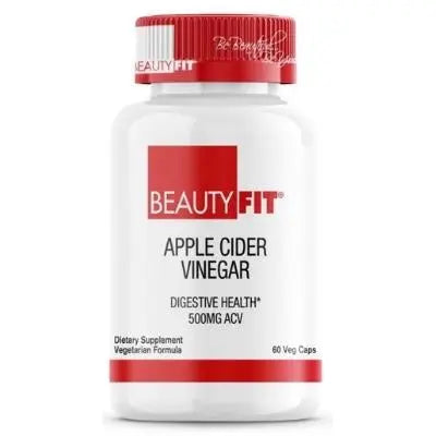 Bottle of Apple Cider Vinegar Vegetarian Formula 60 Veg Caps Beautyfit Australia 