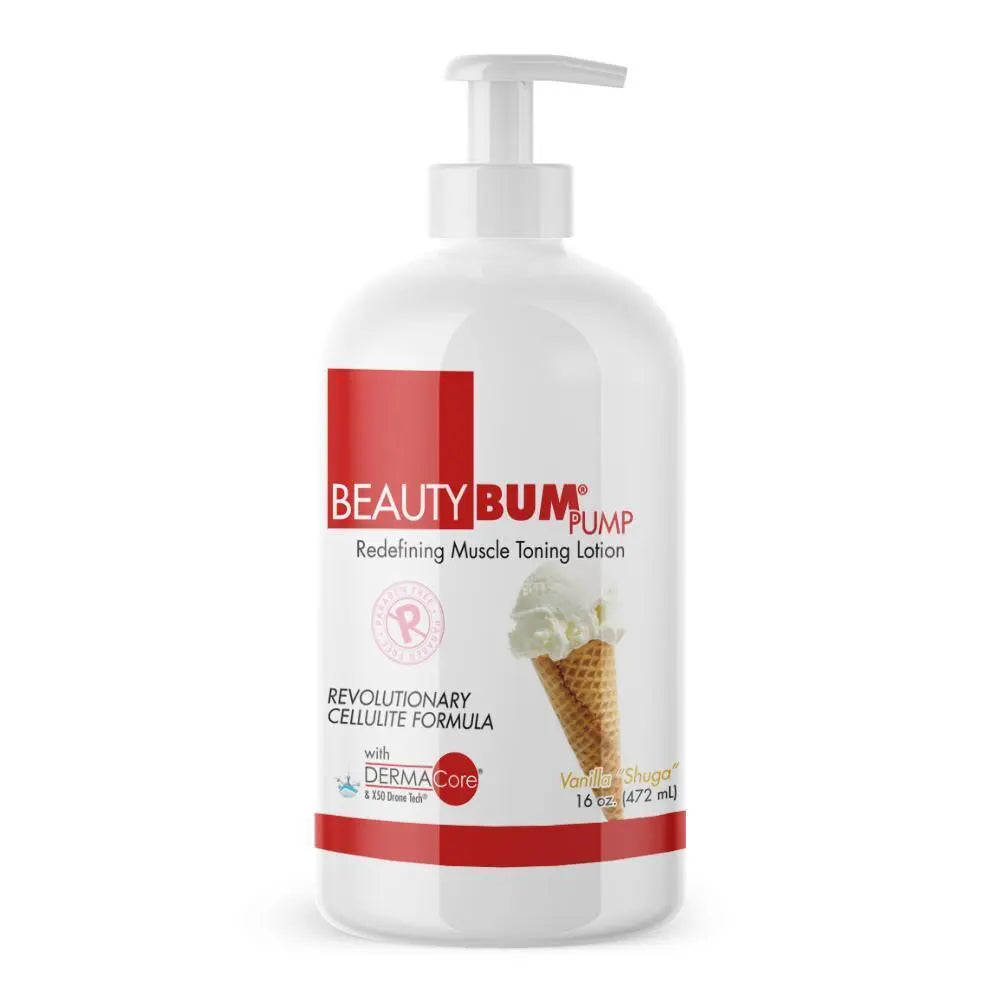 Pump of Beauty-Bum® anti-cellulite cream for women Simply apply the toning lotion once or twice a day (472ml)