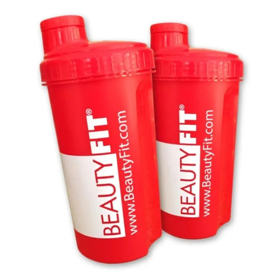Protein Shaker Gym Fitness Shaker Cup Bottle BeautyFit® color Red