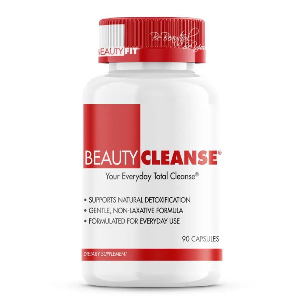 Bottle of Beauty-Cleanse®  herbal detox cleanse for Women (90capsules)
