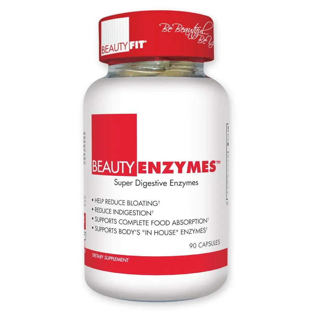 Bottle of  Beauty-Enzymes® Digestive Enzymes for Women (90 capsules)