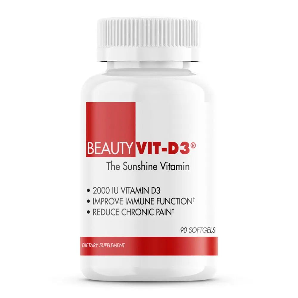 Bottle of Vitamin D3 Vitamin for Women (90softgels)