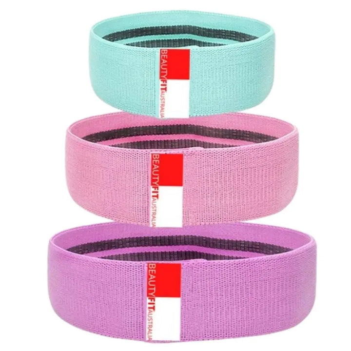 Set of Exercise resistance bands Beautyfit® Australia